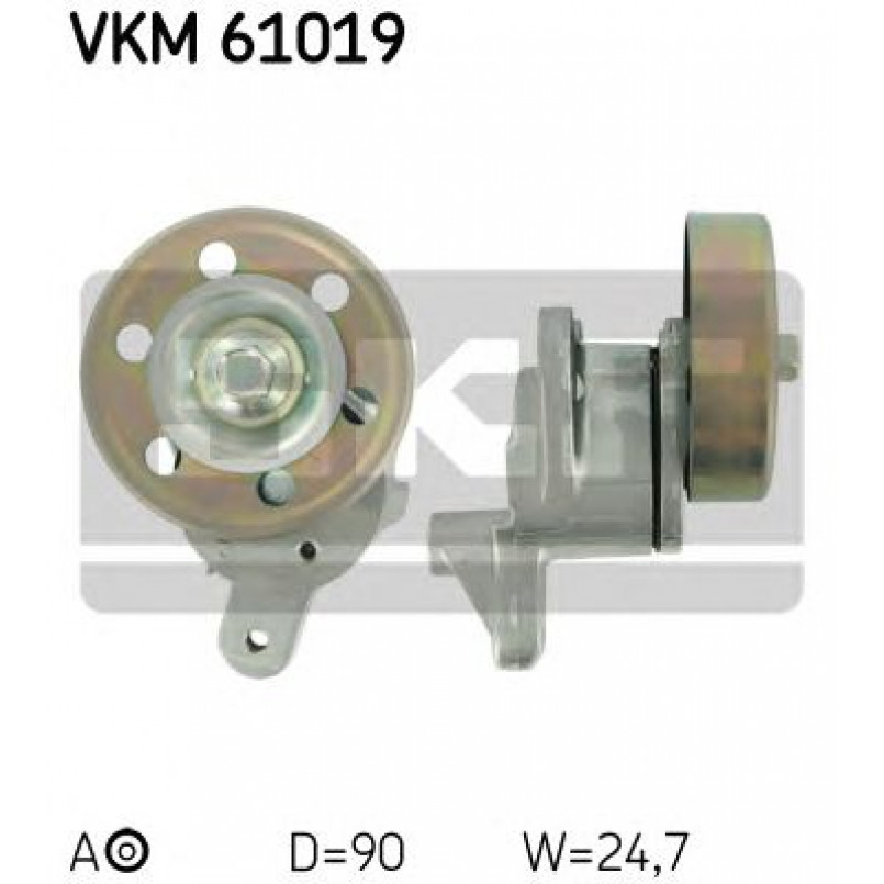 VKM 61019 SKF Натягувач поліклинового ременя